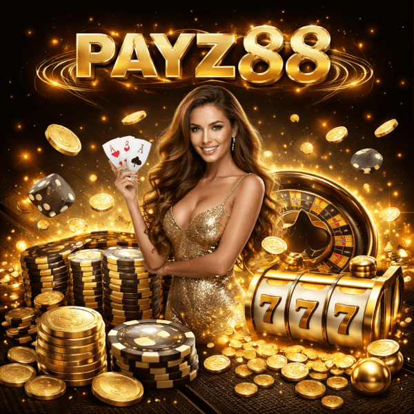 PAYZ88 casino homepage banner with mobile friendly casino games live casino and slots